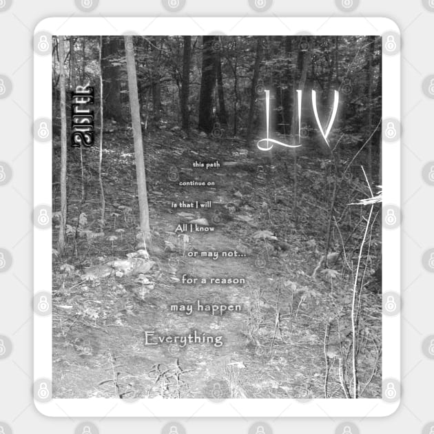 LIV Album Cover Sticker by Lumooncast